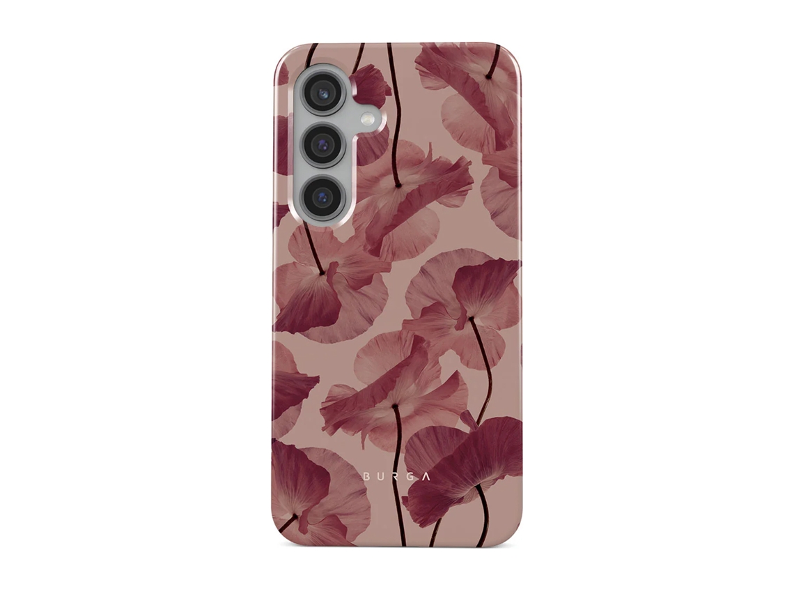 Capa Impactos Modelo Tender para Samsung Galaxy S24 BURGA Resistente Vermelho