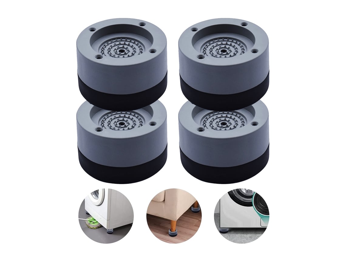 Suportes Anti vibração 4pcs para Máquina de Lavar