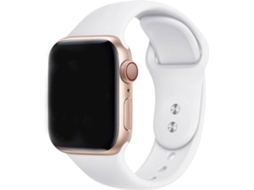 Bracelete Apple Watch Series 7 45mm G4M Silicone Branco
