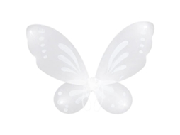 Laxiscreed Asas De Borboleta Com Glitter Para Crianças, Fantasia De Halloween Ou Carnaval