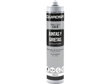 Massa QUIADSA Acrilica CA-8 Branca Brik-Cen