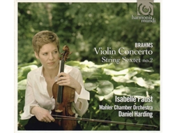 CD Violin Concerto: String Sextet 2-Brahms / Mahler Chamber Orch / Harding