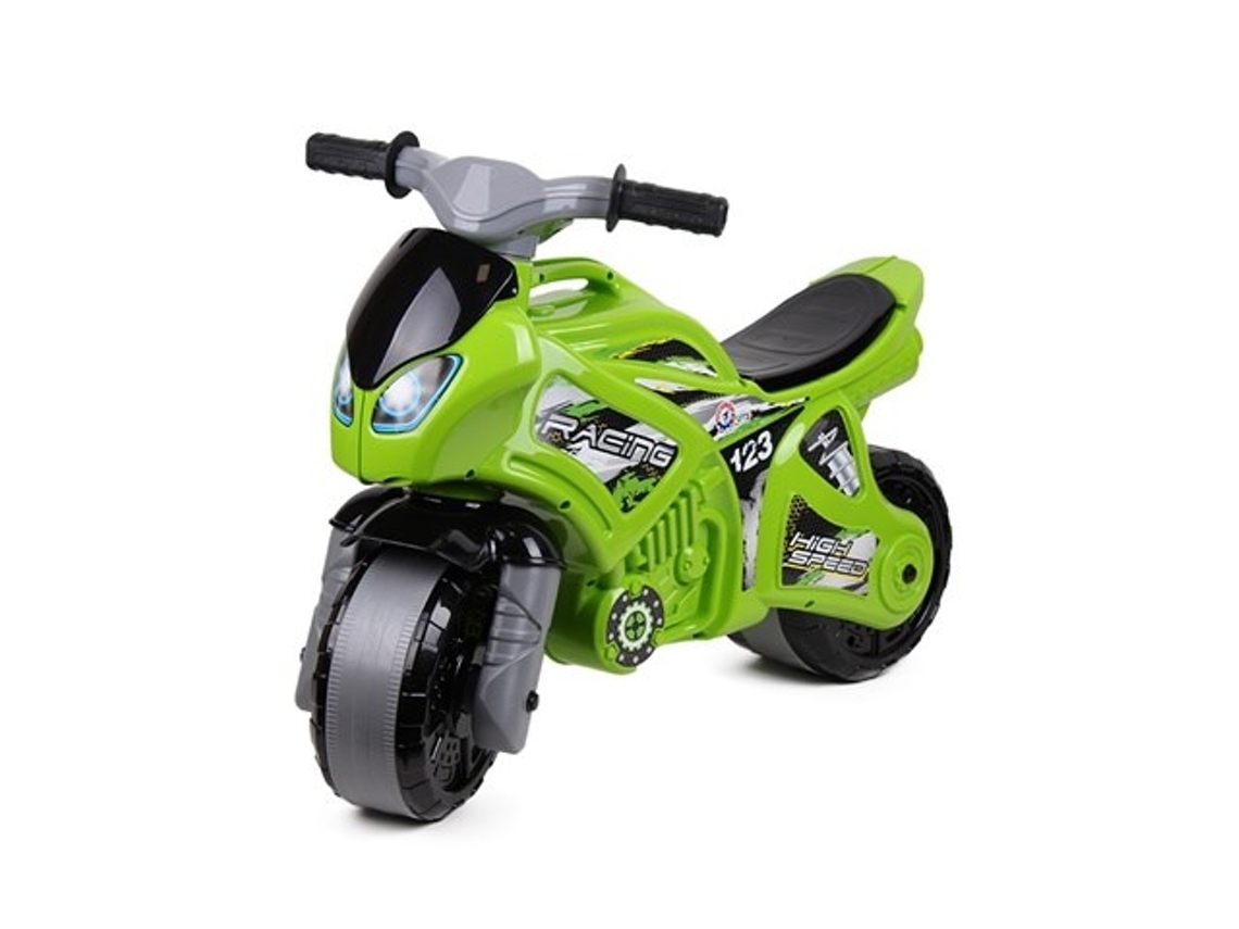Green Motorcycle Mattel