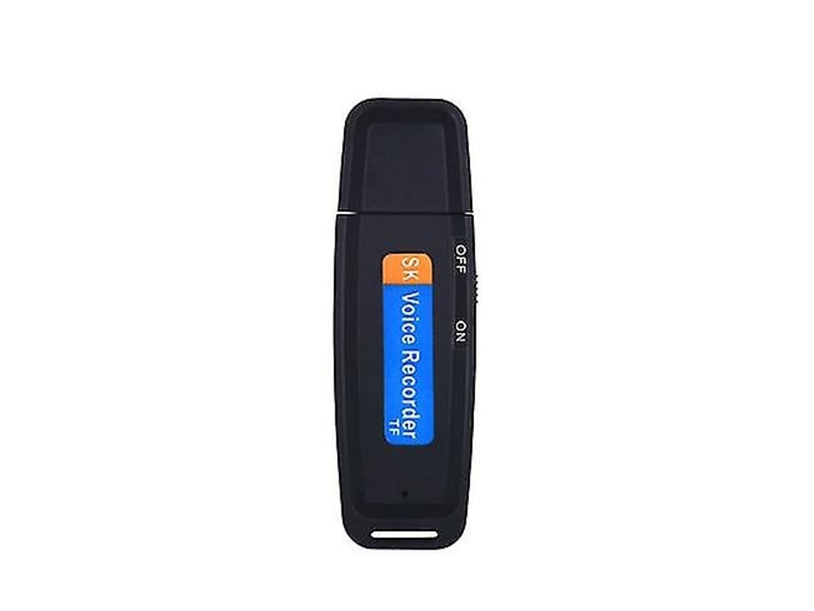 Lurelia Gravador De Chamadas Telefónicas Com Usb, Cartão Tf/sd Para Reuniões, Entrevistas, Conferências - Preto