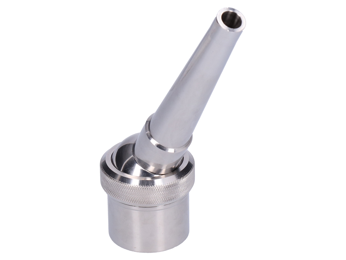 Bico de Fonte Aço Inoxidável 304 Rosca Feminina G1 1/2 Jato Ajustável para Jardim e Lago