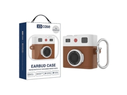 Capa de silicone estilo câmera retrô para AirPods Pro 2 da Xdcase GIECY