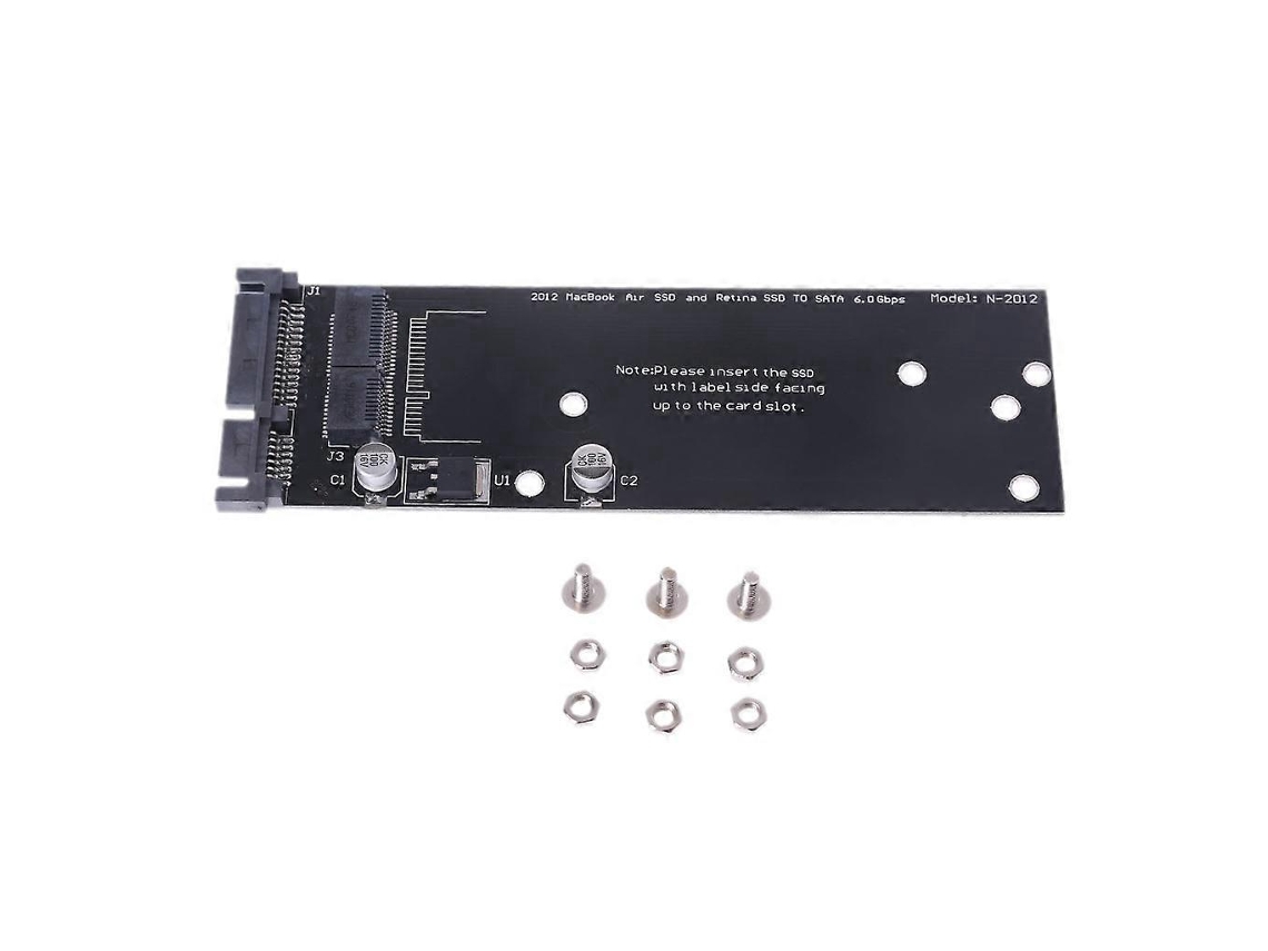 Adaptador De Unidade Ssd Para Sata Para Substituição De Placa Para Macbook Air 2012 Acessórios Para Laptop Brilvibera