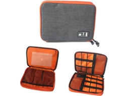 Bolsa Organizadora Para Acessórios, Resistente, Ideal Para Guardar Cabos Usb E Tablets. Gokoco