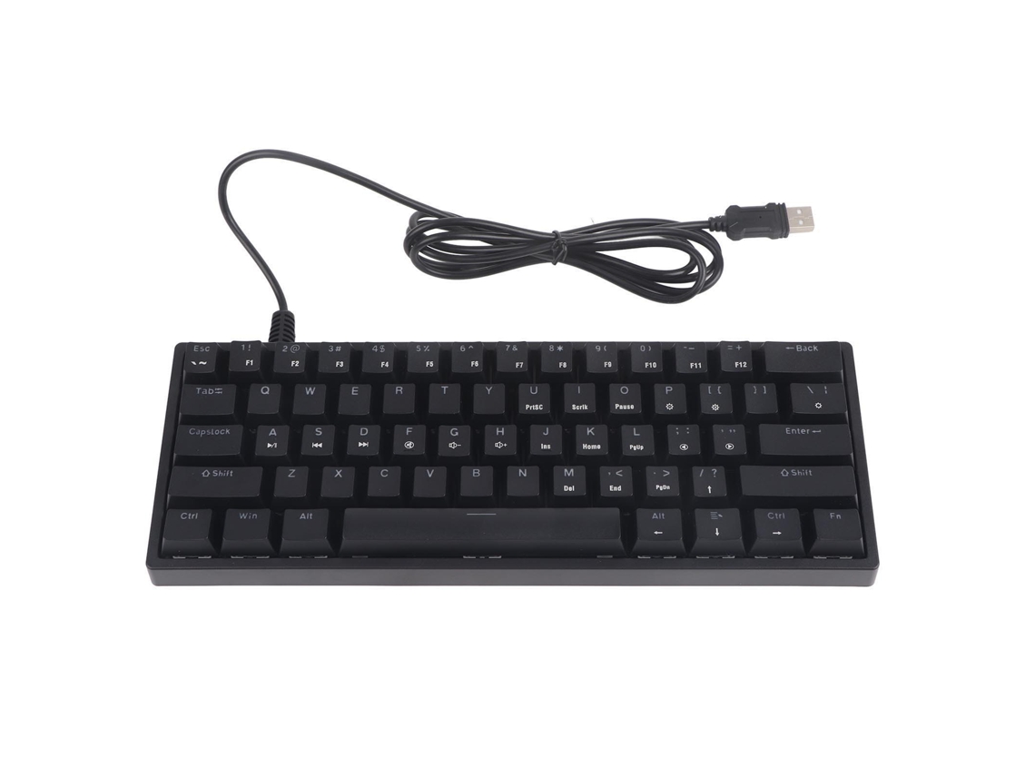 Teclado Mecânico Gamer Rgb Com 61 Teclas