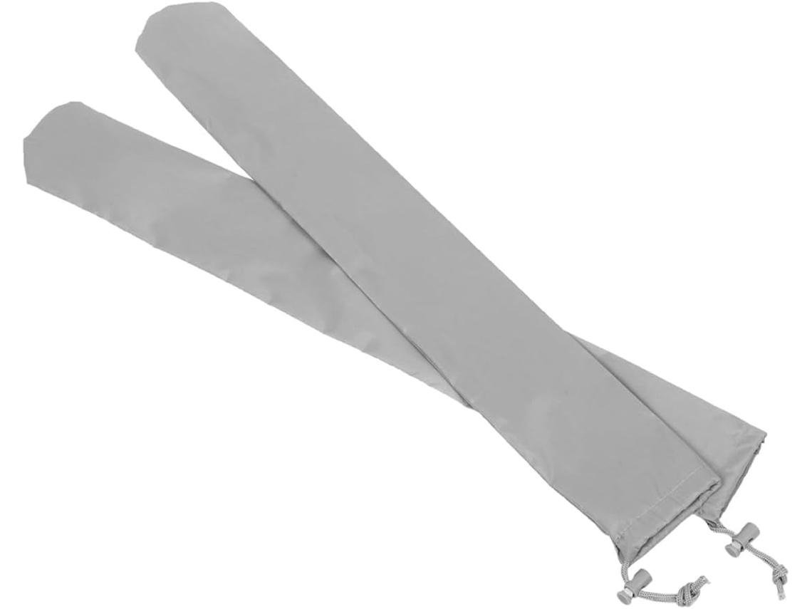 Capa Protetora Impermeável Para Limpador De Para-brisa De Carro 190t Cinza 67x10 Cm