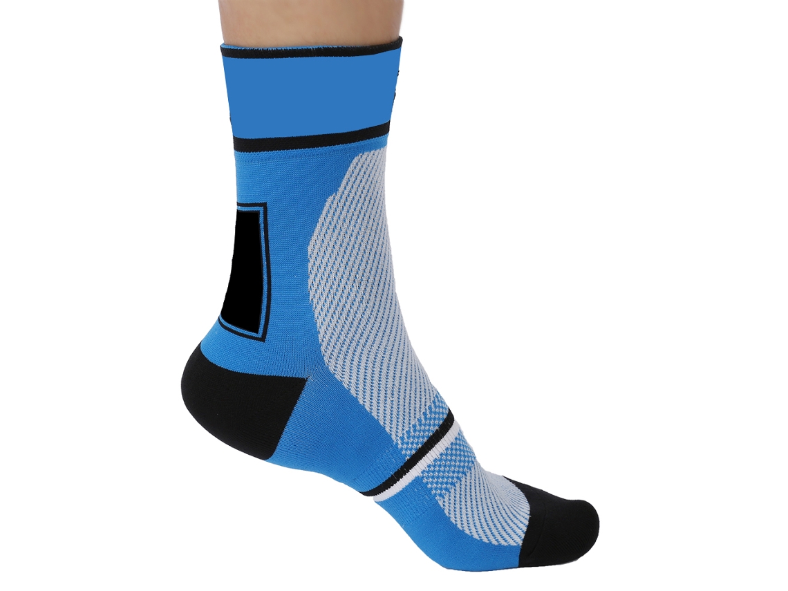 MEIAS BUSINESS unissex para ciclismo de montanha, respiráveis, absorventes, proteção para pés, azul S/MARCA