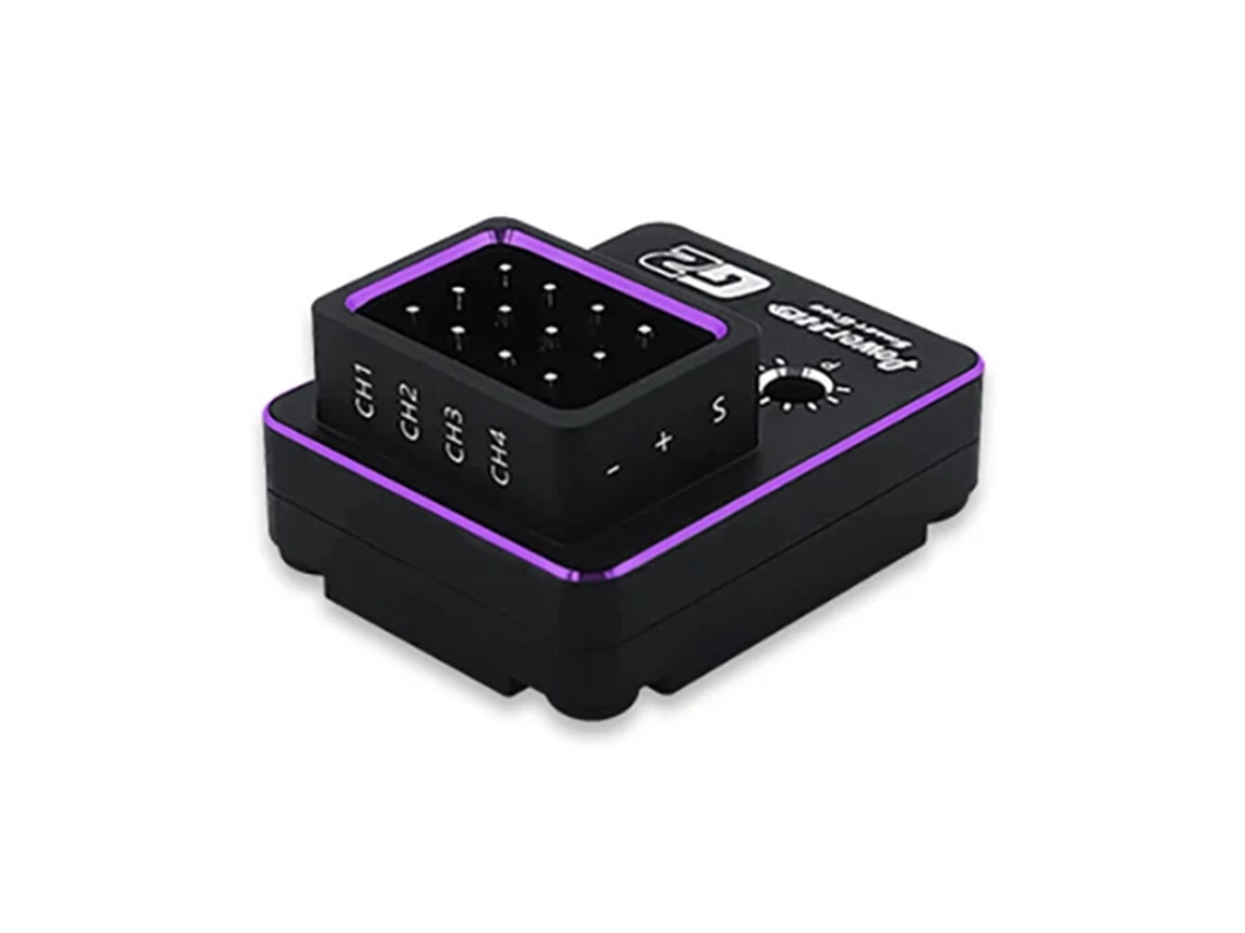 Giroscópio Inteligente Power Hd G2 em Metal Roxo para Carros de Modelo Rc 1/10, Drift e Corrida Acessórios Mst para 3 Carros de Corrida MDUG