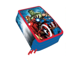 Estojo Triplo Para Lápis Com O Escudo Dos Vingadores 84679