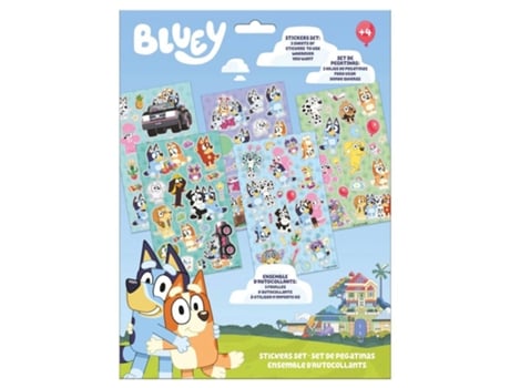 Conjunto De Autocolantes Bluey By00008