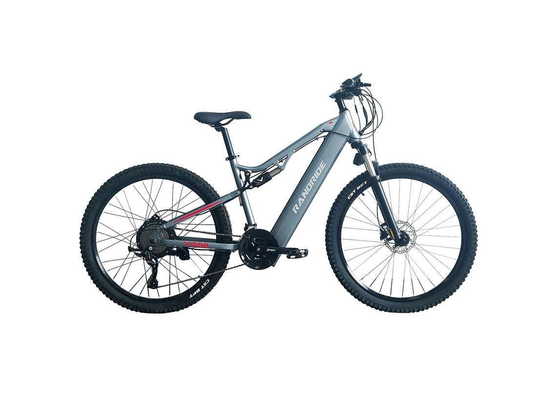 Bicicleta Eléctrica RANDRIDE Yg90A 1000W Motor 45Km - H Velocidad Máxima 48V 17Ah Batería