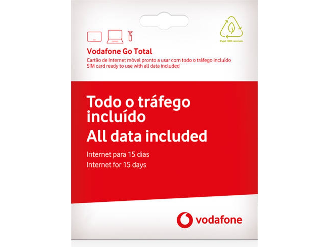 Cartão VODAFONE Go Total