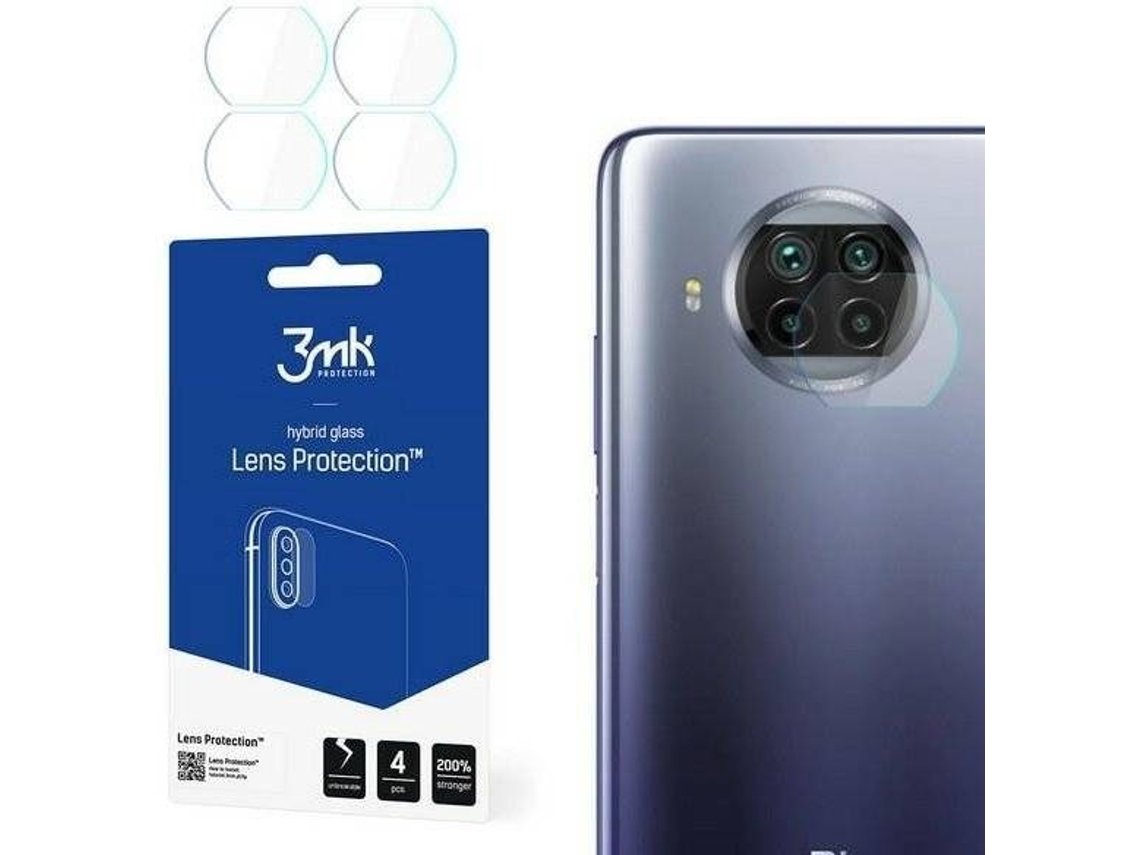 Película Simples para Câmara Xiaomi Mi 10T Lite 5G 3MK Transparente