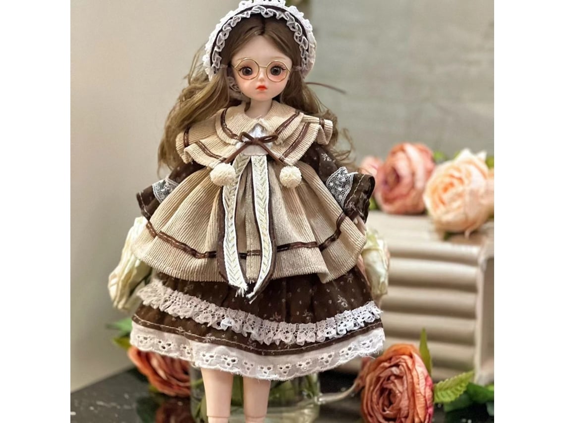 Elysve Boneca Menina Boneca Menina De 30 Cm