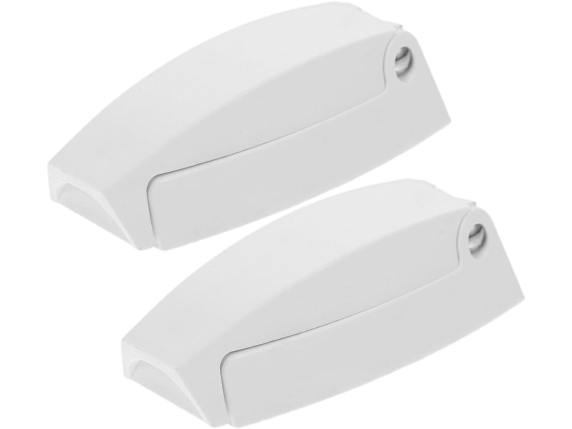 Ibasenice 2 Peças Trava De Porta Para Rv, Para Portas De Compartimentos Motorhome, Material Abs, Fácil De Guardar