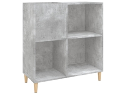 Record Cabinet, Record Cabinets Vidaxl Cinzeto Madeira Processada (n/a)
