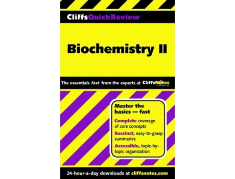 Livro CliffsQuickReview Biochemistry II Frank F Schmidt (Inglês)