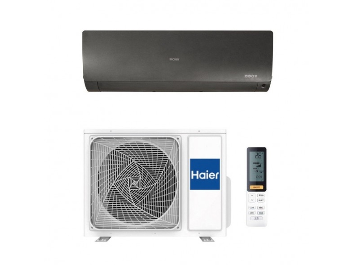 Ar Condicionado HAIER FLEXIS PLUS 18 WIFI PR (37 m² 18000 BTU Preto