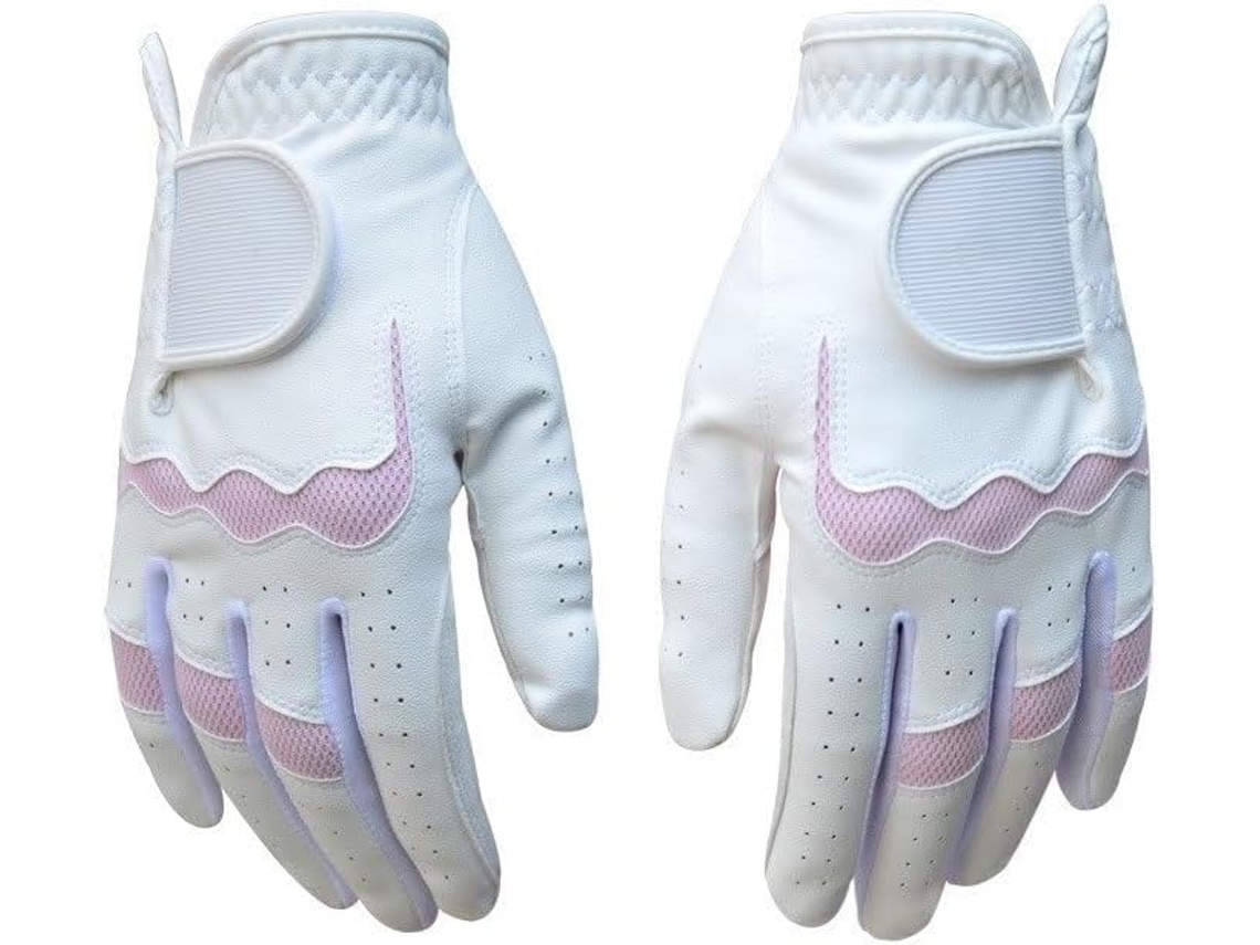 Luvas de Golfe Femininas Macias e Respiráveis para Mão Esquerda e Direita S/MARCA