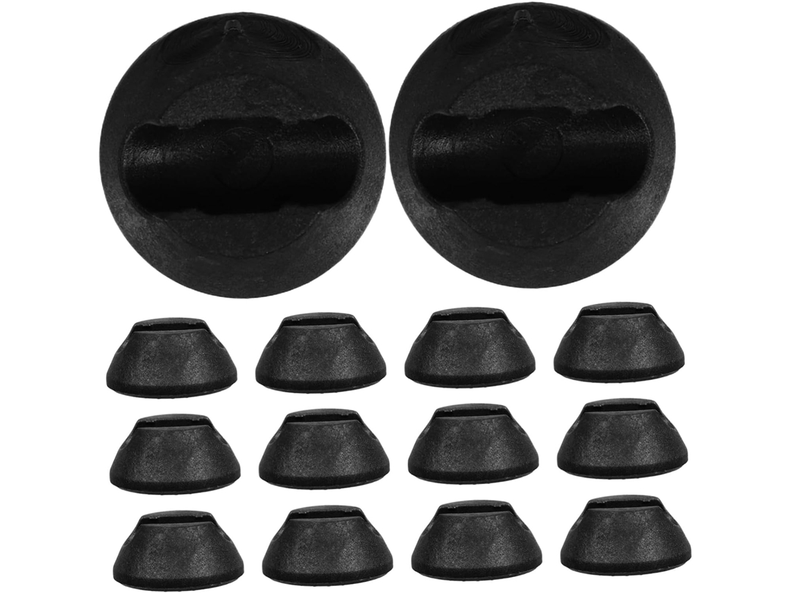 Conjunto De 16 Protetores Silicone Antiderrapantes Para Pés Móveis, Reutilizáveis E Laváveis, Com Superfície Texturizada