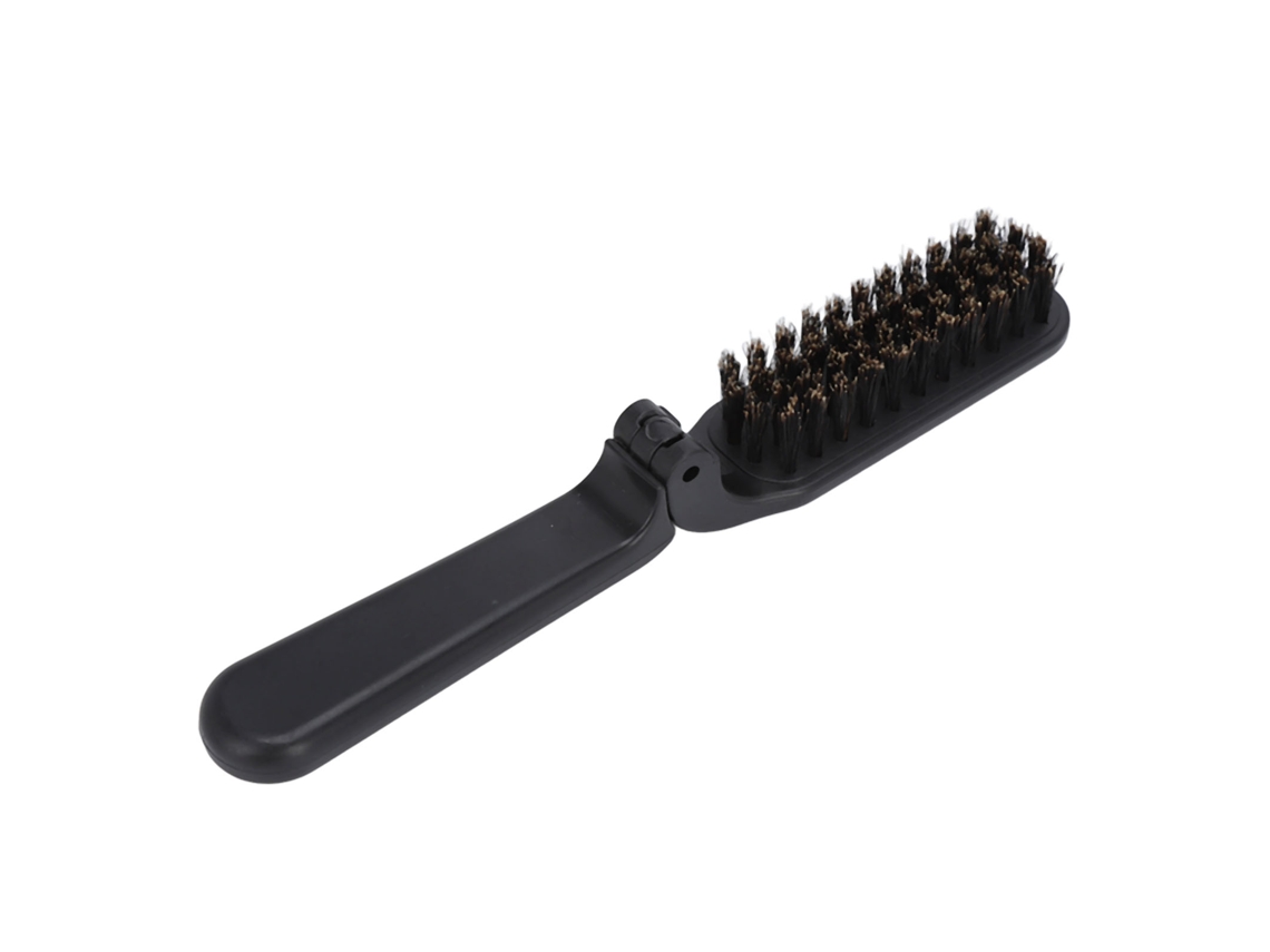 Cepillo E Pente De Barba Plegável Para Homem, Grooming De Viagem, Design Estilo Simples, Manejo Confortável E Portátil