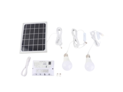 Lâmpada Solar Recarregável Para Galpão Camping Emergência