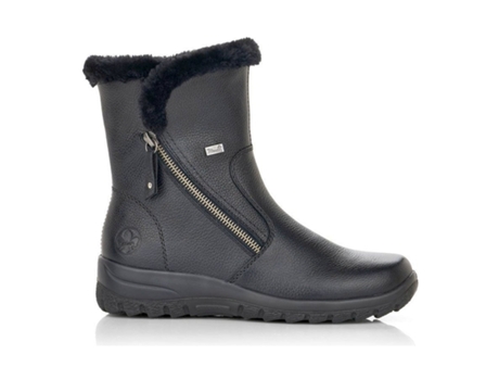 Sapatos de Mulher RIEKER Pele Preto (36)