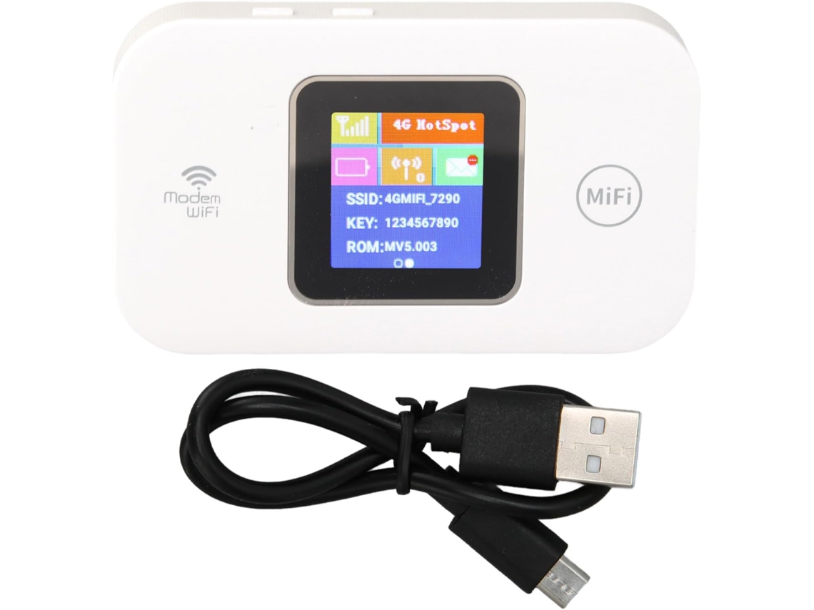 Hotspot Wi-fi Portátil 4g Lte Com Slot Para Cartão Sim, Suporta