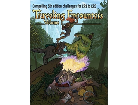 Livro Traveling Encounters volume 1 Challenging encounters for CR 1 thru CR 5 de Jerry Joe Seltzer (Inglês)