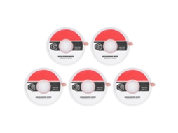 5pcs Mechero De Soldadura Wick De Desoldadura De Latón Trenzado Sin Limpieza 3mm Ancho 1.5m Longitud Tgk‑3015