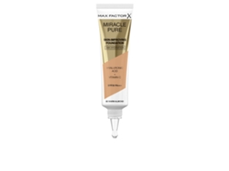 Base - Max Factor - Miracle Pure Foundation - 45 Warm Almond - 30ml - Todos Os Tipos De Pele