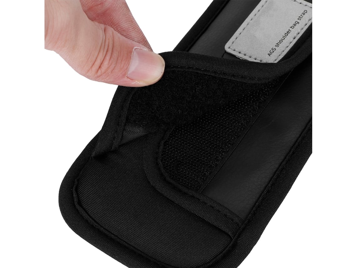 Shoulder Strap Pads Non Slip Decompression Cushion Black (l) Eoocoo