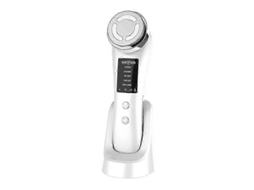 Massageador Facial Elétrico 5 em 1 para Lifting Facial, Antienvelhecimento, Firmeza e Cuidados com a Pele GOKOCO (branco)