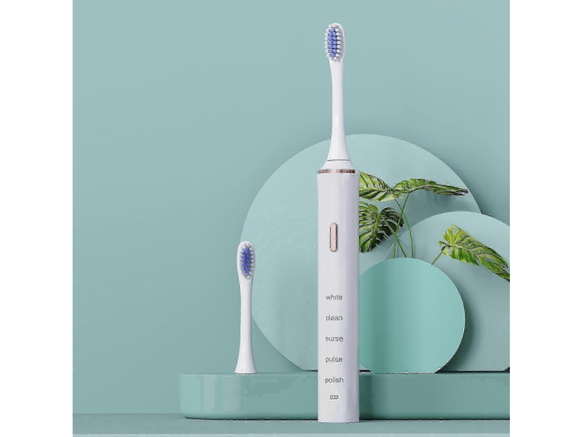 Escova De Dentes Elétrica Sônica Com 5 Velocidades, Recarregável Via Usb, Para Casais.
