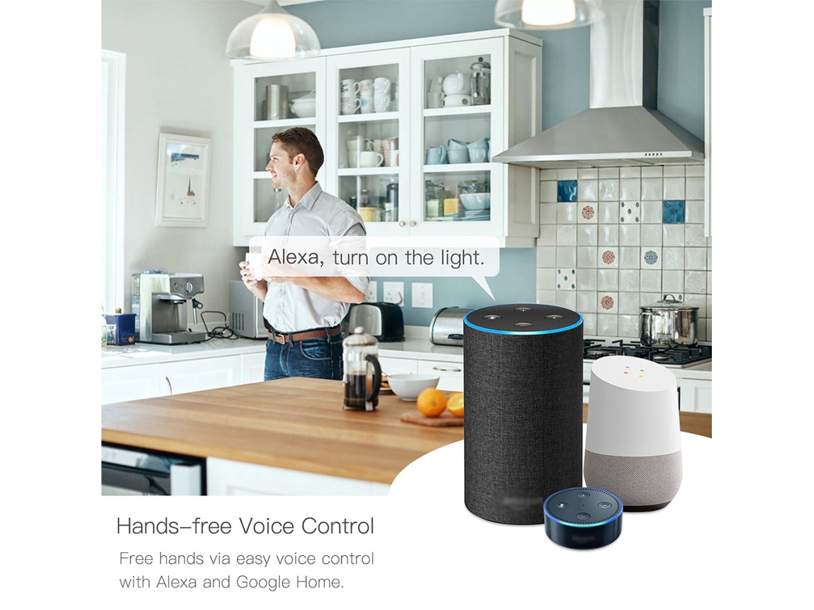 Laxiscreed Módulo Wi-fi Inteligente Para Casa Com Controlo Remoto E Programação Automática