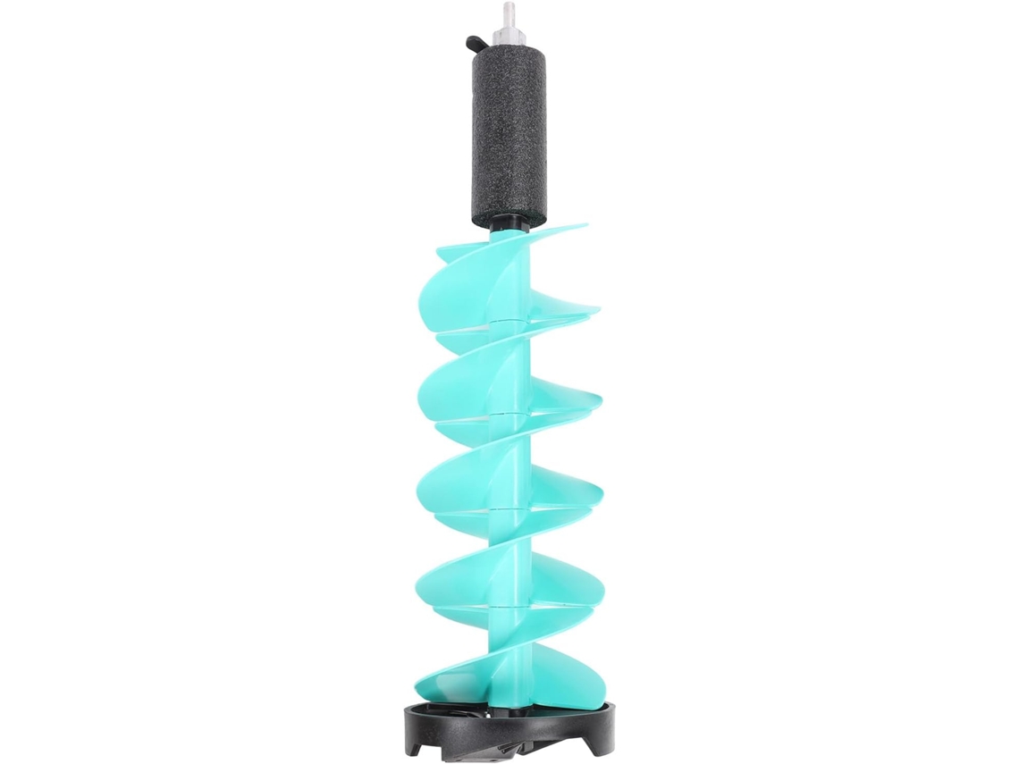 Kit De Perfuração Gelo 20 Cm (8 Polegadas), Ponta Espiral Nylon Resistente, Cabeça Corte Aço, 80