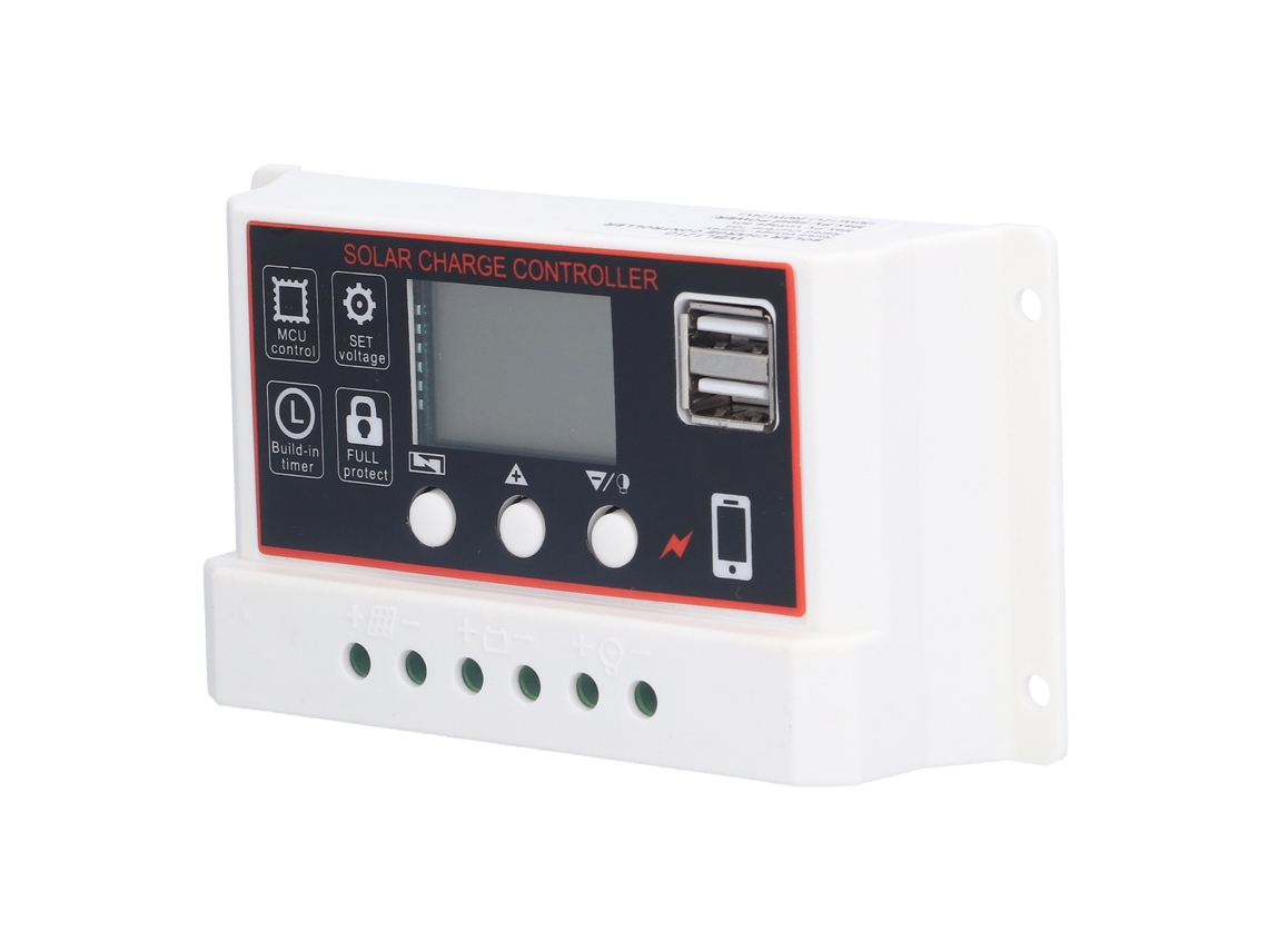 Laxiscreed Controlador De Bateria Solar Com Proteção E Compatível Com Baterias De Lítio