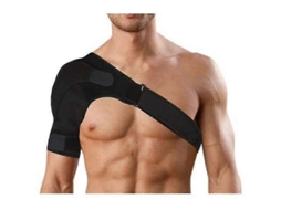 Lurelia Suporte De Ombro Em Neoprene, Suporte Ajustável Para Ombro (1 Peça, Preto)