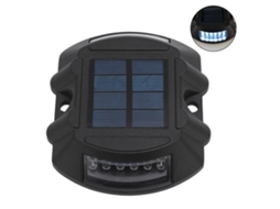 Luz Solar de Solo IP68 com Detecção Inteligente LED 6V 1.8W para Jardim Estrada | S/MARCA