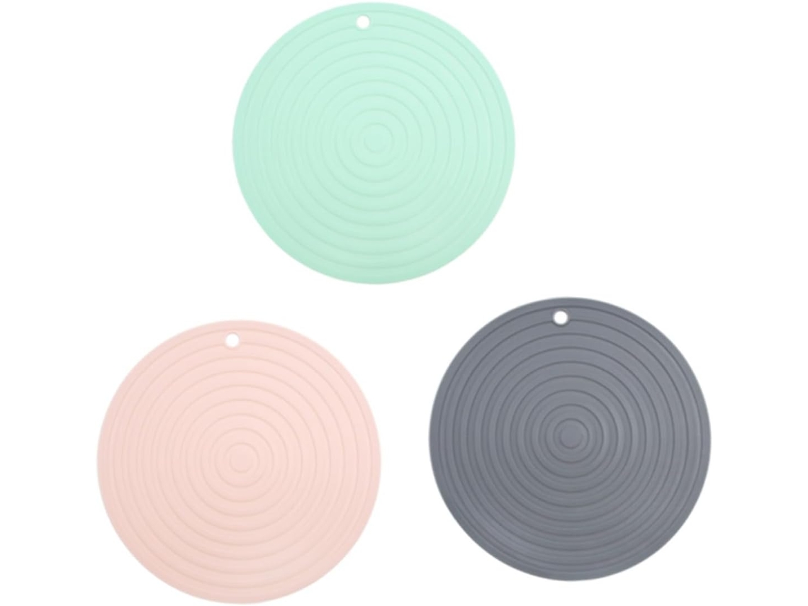 Tapetes De Silicone Para Panelas Protegem A Mesa E Isolam O Calor. Vayotoy