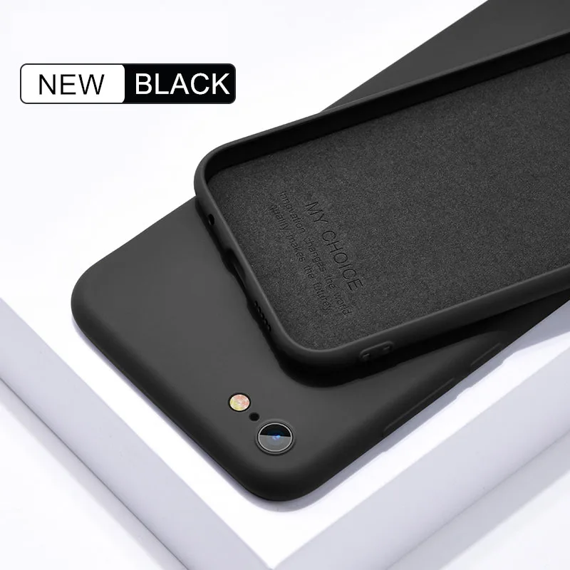 Capa Ultrafina E Macia (iphone 11 Preto), Capa Protetora De Silicone Líquido.
