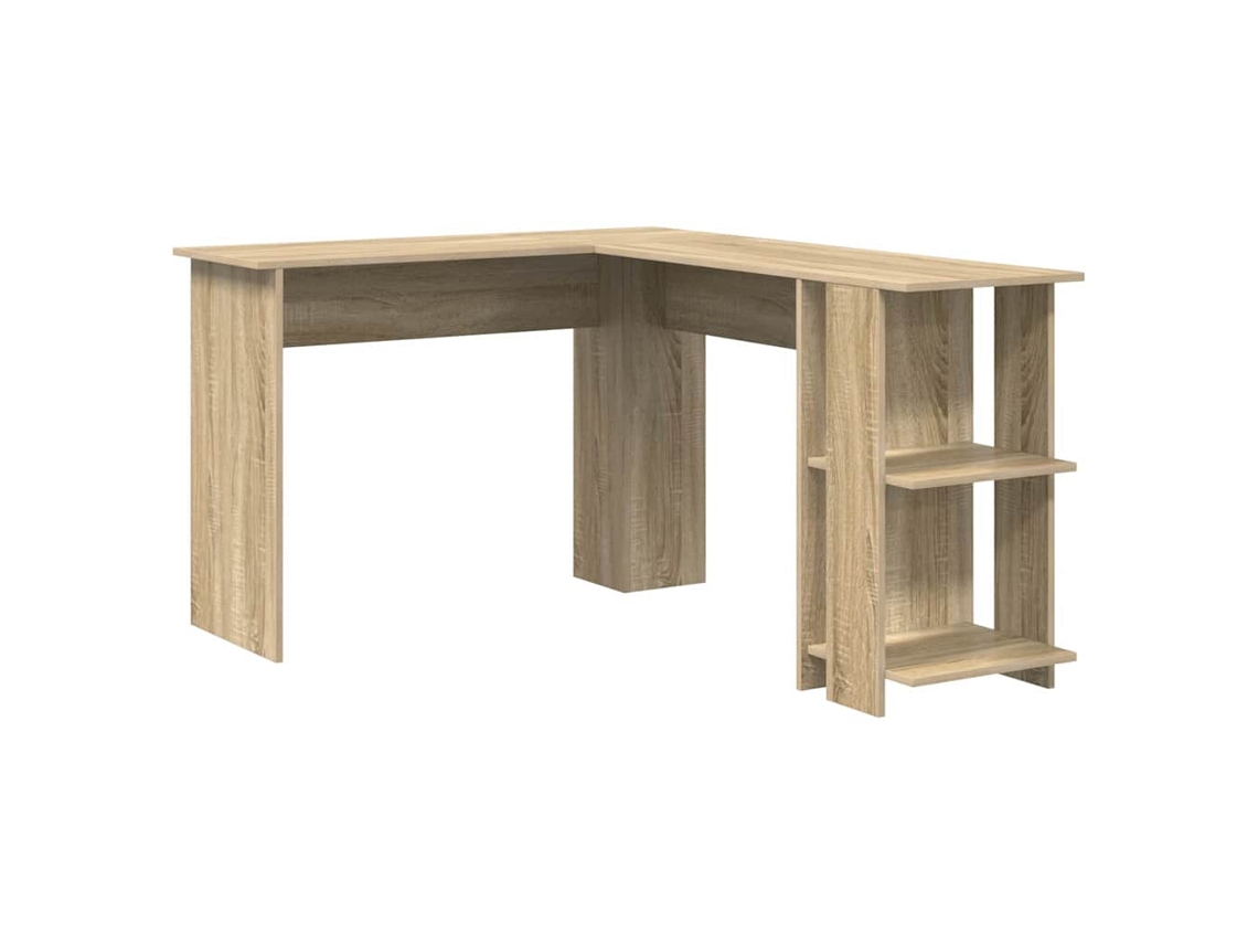 Secretária de Canto Carvalho Sonoma MAISON EXCLUSIVE (140x113.5x75 cm)