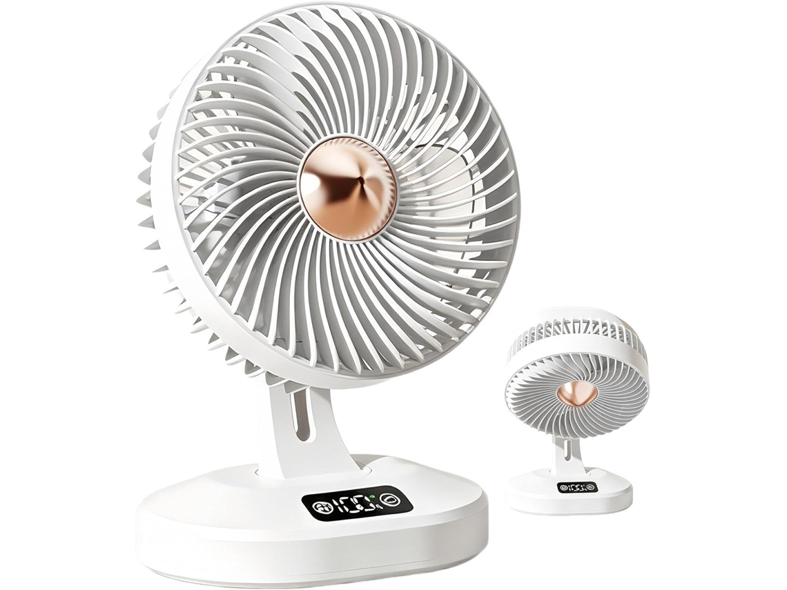 Ventilador De Mesa 6 Polegadas Com Alimentação Usb E Operação