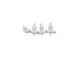 Cabideiro De Resina Com Pássaros Decorativos Em Galho, Decoração De Parede, Cabide Para Roupas, Cabide Decorativo Para Pendurar Casacos, Toalhas