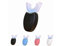 Escova de Dentes Automática em Formato U com Rotação 360 ​​graus, para Crianças e Adultos, Função Clareame Nto Luz Fria. GOKOCO