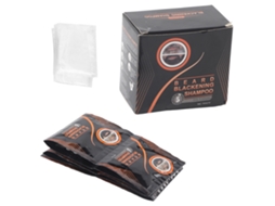 Shampoo Tinte Para Barba E Bigote Negro Para Homens Sevich